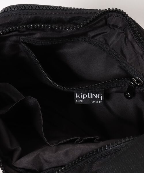 kipling(キプリング)の「【kipling】キプリング Elevated Jacquard ABANU M ショルダーバッグ(ショルダーバッグ・レディース・ブラック・FREE)」の4枚目の写真