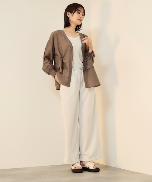 ketty(ケティ)の「セミシアースラブブラウジングシャツ(シャツ/ブラウス・レディース・ブラック/ブラウン・M)」の13枚目の写真