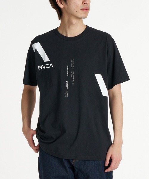 RVCA(ルーカ)の「RVCA メンズ VA DIVIDED ST Tシャツ 【2026年春夏モデル】(Tシャツ/カットソー・メンズ・ホワイト/ブラック・SMALL/XX-LARGE/X-LARGE/MEDIUM/LARGE)」の5枚目の写真