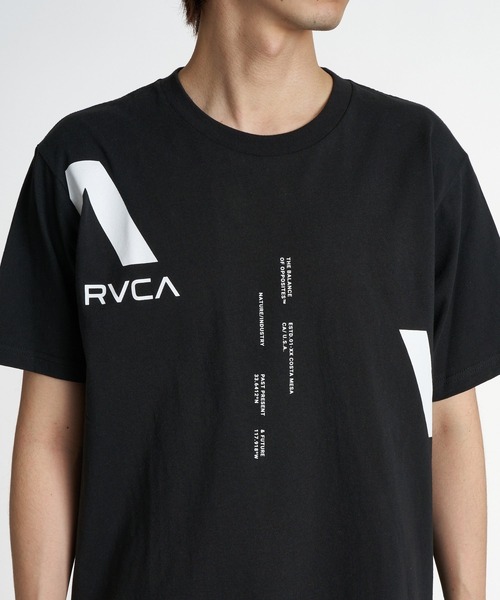 RVCA(ルーカ)の「RVCA メンズ VA DIVIDED ST Tシャツ 【2026年春夏モデル】(Tシャツ/カットソー・メンズ・ホワイト/ブラック・SMALL/XX-LARGE/X-LARGE/MEDIUM/LARGE)」の7枚目の写真