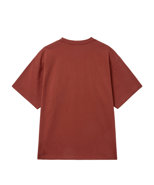 YALE(イェール)の「ツートンアーチ半袖Tシャツ_コーラル(Tシャツ/カットソー・レディース・その他・SMALL/MEDIUM/LARGE/X-LARGE)」の2枚目の写真