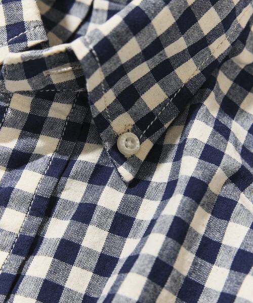 NAUTICA(ノーティカ)の「NAUTICA/ノーティカ ブリーチギンガム ショートスリーブ シャツ(シャツ/ブラウス・メンズ・レッド/ネイビー/ブラック・X-LARGE/MEDIUM/LARGE)」の9枚目の写真