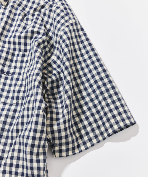 NAUTICA(ノーティカ)の「NAUTICA/ノーティカ ブリーチギンガム ショートスリーブ シャツ(シャツ/ブラウス・メンズ・レッド/ネイビー/ブラック・X-LARGE/MEDIUM/LARGE)」の11枚目の写真