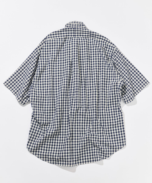 NAUTICA(ノーティカ)の「NAUTICA/ノーティカ ブリーチギンガム ショートスリーブ シャツ(シャツ/ブラウス・メンズ・レッド/ネイビー/ブラック・X-LARGE/MEDIUM/LARGE)」の5枚目の写真
