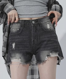 ANAP（アナップ）の「ダメージショートパンツ（デニムパンツ）」