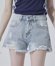 ANAP（アナップ）の「ダメージショートパンツ（デニムパンツ）」