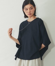 【接触冷感】ドルマンワイドカットソー