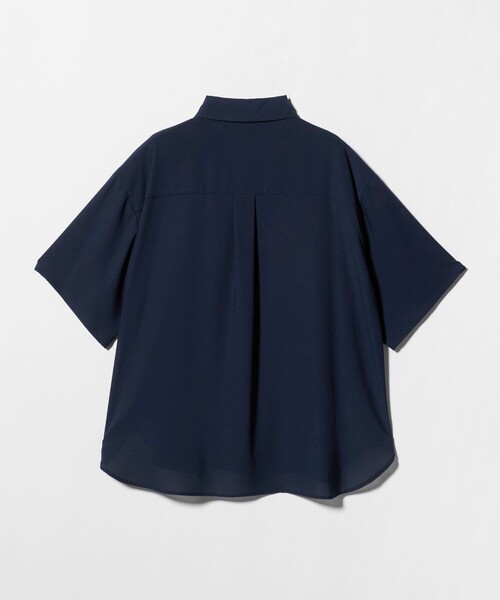 MARW UNITED ARROWS(マルゥ ユナイテッドアローズ)の「<MARW UNITED ARROWS>シフォン 5分袖 シャツ(シャツ/ブラウス・レディース・ブラック/ネイビー/ロイヤルブルー・FREE)」の11枚目の写真