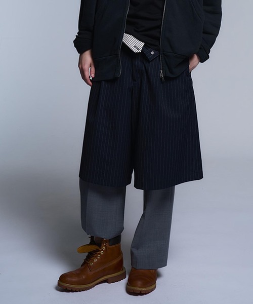 via___(ヴァイア)の「【VIA / ヴァイア】LOOSE STRAIGHT TROUSERS(スラックス・メンズ・ベージュ/グレー/ネイビー・1/2)」の1枚目の写真