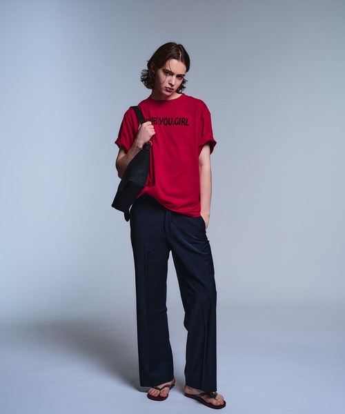via___(ヴァイア)の「【VIA / ヴァイア】LOOSE STRAIGHT TROUSERS(スラックス・メンズ・ベージュ/グレー/ネイビー・1/2)」の4枚目の写真