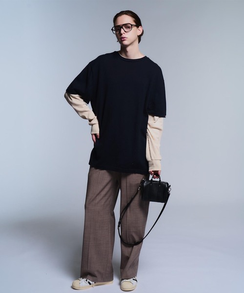 via___(ヴァイア)の「【VIA / ヴァイア】LOOSE STRAIGHT TROUSERS(スラックス・メンズ・ベージュ/グレー/ネイビー・1/2)」の10枚目の写真