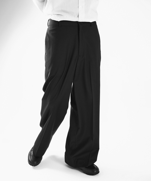 via___(ヴァイア)の「【VIA / ヴァイア】LOOSE STRAIGHT TROUSERS(スラックス・メンズ・ベージュ/グレー/ネイビー・1/2)」の13枚目の写真