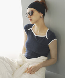 CHANTECLAIR × Firsthand/シャンテクレール 別注 Pile Compact Tee / パイル コンパクト Tシャツ