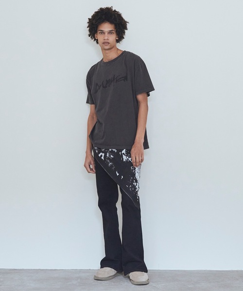 AUTHEN(オーセン)の「【AUTHEN】オーセン/ SS SHODO AUTHEN Tシャツ(Tシャツ/カットソー・メンズ・チャコールグレー/ライトグレー・SMALL/X-SMALL)」の5枚目の写真
