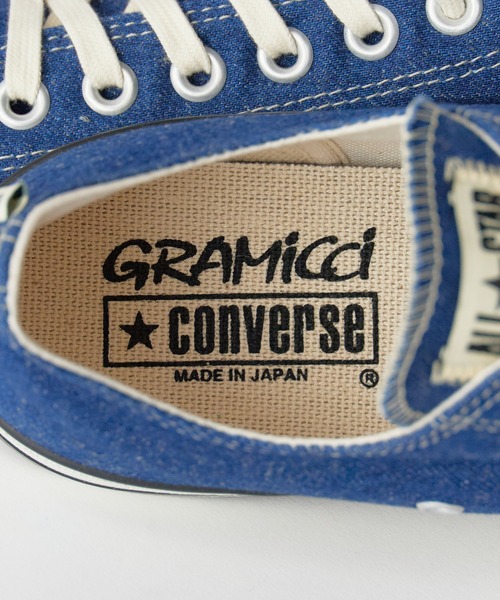 Gramicci（グラミチ）の「Gramicci/グラミチ×CONVERSE/コンバース ALL STAR J HEMP OX ブランドロゴ スニーカー日本製 メンズ 2026年 夏 夏服（スニーカー・メンズ・ネイビー・26/26.5/27/27.5/28）」の17枚目の写真