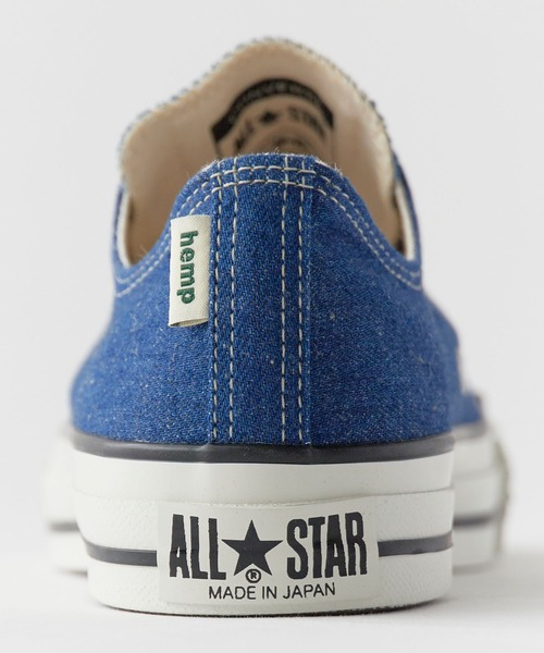Gramicci（グラミチ）の「Gramicci/グラミチ×CONVERSE/コンバース ALL STAR J HEMP OX ブランドロゴ スニーカー日本製 メンズ 2026年 夏 夏服（スニーカー・メンズ・ネイビー・26/26.5/27/27.5/28）」の11枚目の写真