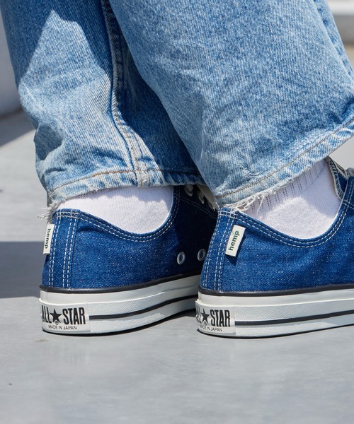 Gramicci（グラミチ）の「Gramicci/グラミチ×CONVERSE/コンバース ALL STAR J HEMP OX ブランドロゴ スニーカー日本製 メンズ 2026年 夏 夏服（スニーカー・メンズ・ネイビー・26/26.5/27/27.5/28）」の8枚目の写真