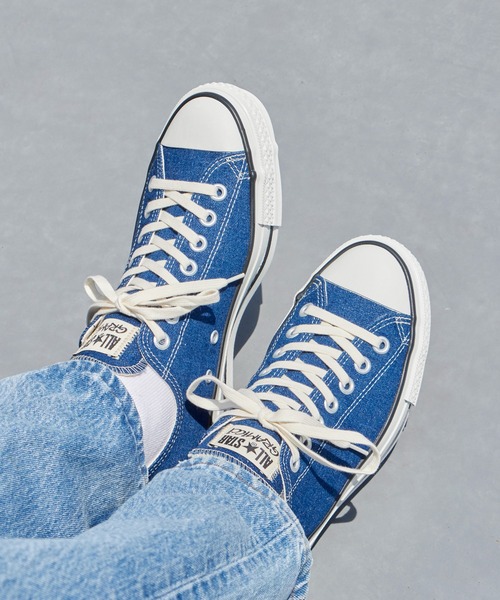 Gramicci（グラミチ）の「Gramicci/グラミチ×CONVERSE/コンバース ALL STAR J HEMP OX ブランドロゴ スニーカー日本製 メンズ 2026年 夏 夏服（スニーカー・メンズ・ネイビー・26/26.5/27/27.5/28）」の4枚目の写真