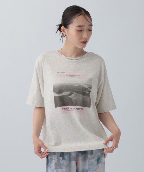 セール】アソートフォトプリントT 680390（Tシャツ/カットソー