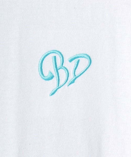 BEN DAVIS(ベンデイビス)の「BEN DAVIS/ベンデイビス SCRIPT HEART TEE/オーバーサイズ ストリート ハート バックプリント ロゴ ワンポイント刺繍 半袖Tシャツ/レディース メンズ(Tシャツ/カットソー・メンズ・ネイビー/ブラック/ホワイト・M/L/XL)」の13枚目の写真