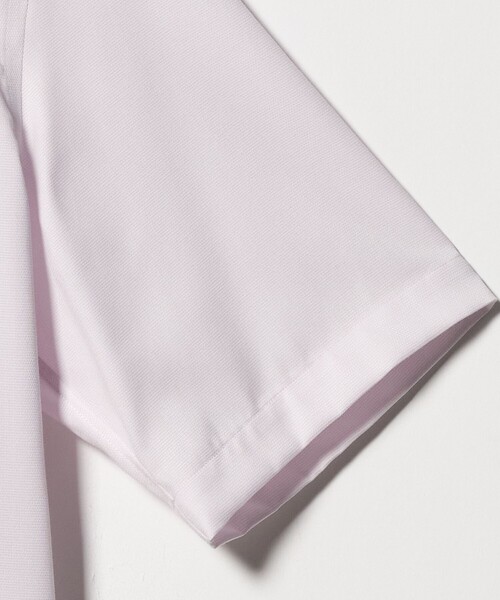 UNITED ARROWS(ユナイテッドアローズ)の「イージーケア AG パナマ ショートスリーブ カッタウェイカラーシャツ 抗菌防臭 通気性(シャツ/ブラウス・メンズ・ホワイト/ライトピンク・M/S/XL/L)」の17枚目の写真