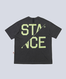 STANCE SEOUL（スタンス・ソウル）の「SEASON LOGO TOP (GLOW LOGO) (CHARCOAL)（Tシャツ/カットソー）」