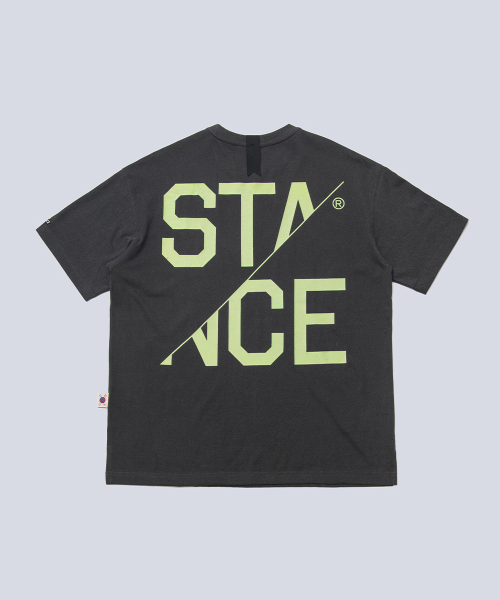 STANCE SEOUL(スタンス・ソウル)の「SEASON LOGO TOP (GLOW LOGO) (CHARCOAL)(Tシャツ/カットソー・レディース・その他・X-LARGE/LARGE)」の1枚目の写真