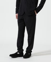 PIUORO(ピウオロ) NYLON TRICOT TUCK JOGGER PANTS / ナイロントリコット タック ジョガーパンツ