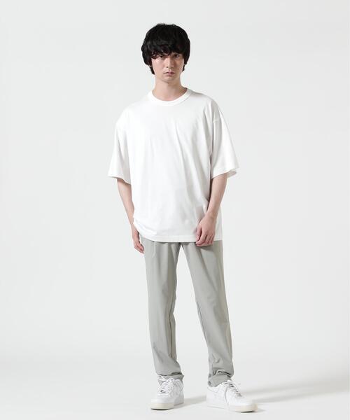 piuoro（ピウオッロ）の「PIUORO（ピウオロ） NYLON TRICOT TUCK JOGGER PANTS / ナイロントリコット タック ジョガーパンツ（その他パンツ・メンズ・グレー系その他3/ブラック/チャコールグレー・5/2/4/3）」の20枚目の写真