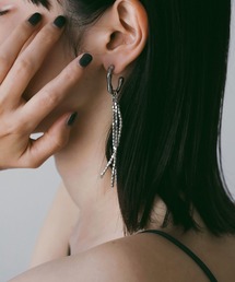 anuke | Beads Fringe Pierce(ピアス(両耳用))