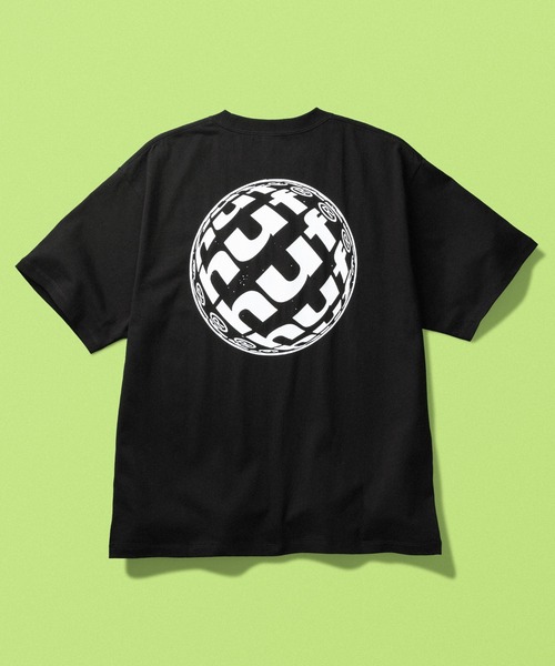 HUF(ハフ)の「WIDE ANGLE TEE(Tシャツ/カットソー・メンズ・ブラック/ホワイト・L/S/XL/M/XXL)」の4枚目の写真