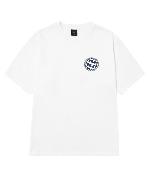 HUF(ハフ)の「WIDE ANGLE TEE(Tシャツ/カットソー・メンズ・ブラック/ホワイト・L/S/XL/M/XXL)」の6枚目の写真