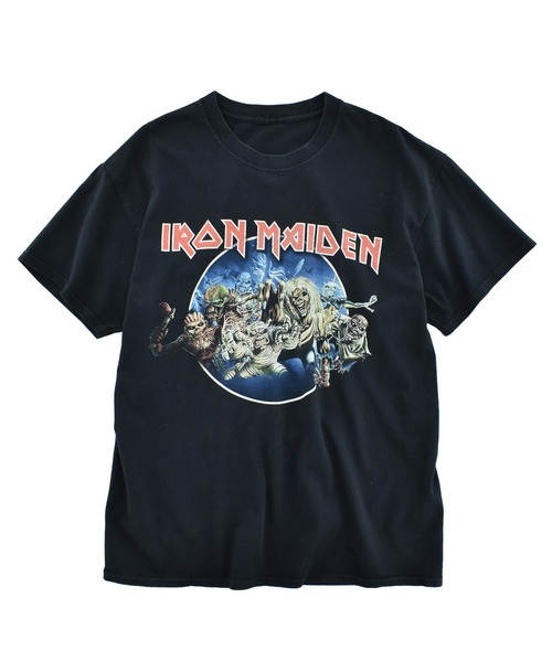 VINTAGE(ヴィンテージ)の「【USED】Y2K Iron Maiden バンド Tシャツ(Tシャツ/カットソー・メンズ・ブラック・LARGE)」の1枚目の写真