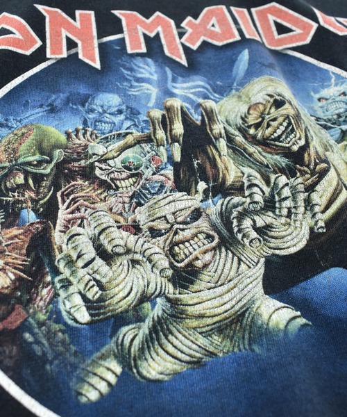 VINTAGE(ヴィンテージ)の「【USED】Y2K Iron Maiden バンド Tシャツ(Tシャツ/カットソー・メンズ・ブラック・LARGE)」の3枚目の写真