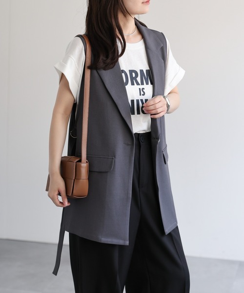 model：156cm 着用サイズ：FREE