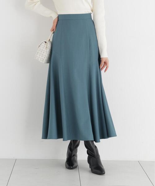 PROPORTION BODY DRESSING(プロポーションボディドレッシング)の「アシメ切替スカート / 1216220702(スカート・レディース・ブラック/グリーン/ブラウン・MEDIUM/P/S)」の17枚目の写真