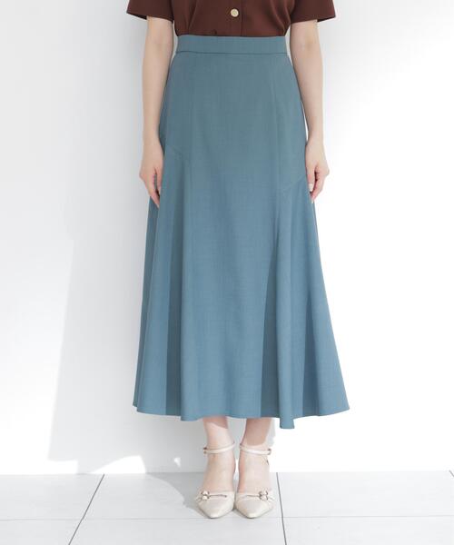 PROPORTION BODY DRESSING(プロポーションボディドレッシング)の「アシメ切替スカート / 1216220702(スカート・レディース・ブラック/グリーン/ブラウン・MEDIUM/P/S)」の21枚目の写真