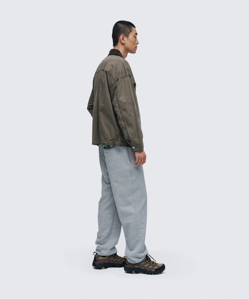 WILD THINGS（ワイルドシングス）の「ファー スウェットパンツ｜FIR-SWEAT PANT（スウェットパンツ・メンズ・ブラック/ヘザーグレー・XL/L/M/S）」の5枚目の写真