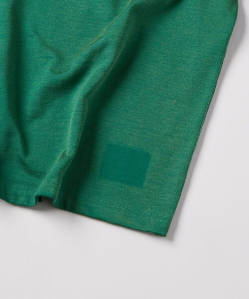 WHO'S WHO gallery(フーズフーギャラリー)の「【FromVintage】ナンバリングフットボールTEE(Tシャツ/カットソー・メンズ・オフホワイト/グリーン・FREE)」の8枚目の写真