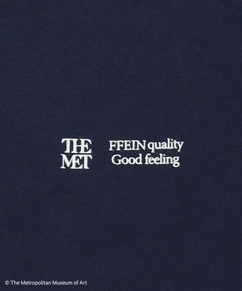 FFEIN(フェイン)の「【FFEIN(フェイン)】The Met線画デザインロゴTシャツ / メトロポリタン美術館 半袖 クルーネック プリント ワンポイント(Tシャツ/カットソー・メンズ・ネイビー/ブラック/ホワイト・LARGE/MEDIUM/SMALL)」の22枚目の写真