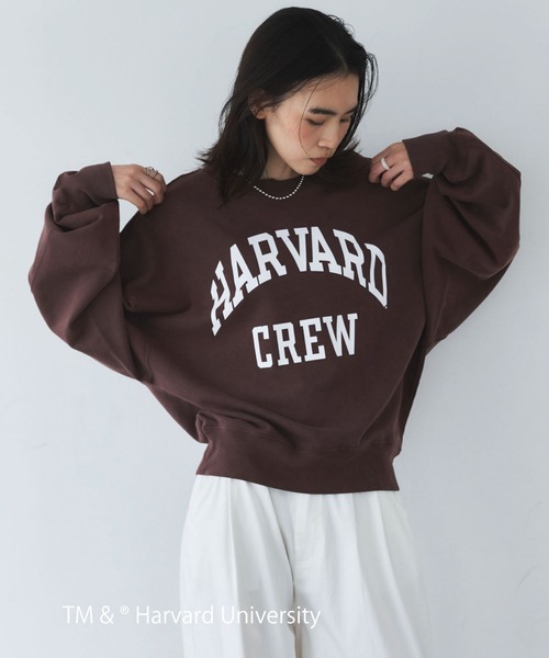 GOOD ROCK SPEED(グッドロックスピード)の「【GOOD ROCK SPEED】HARVARD Sweat(スウェット・レディース・ブラウン・FREE)」の19枚目の写真