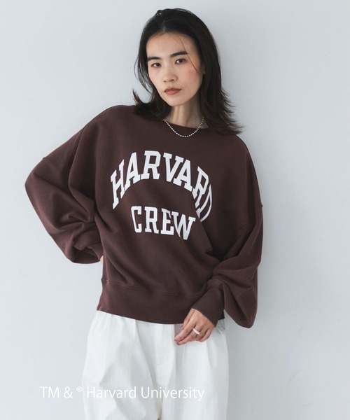 GOOD ROCK SPEED(グッドロックスピード)の「【GOOD ROCK SPEED】HARVARD Sweat(スウェット・レディース・ブラウン・FREE)」の20枚目の写真