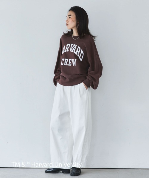 GOOD ROCK SPEED(グッドロックスピード)の「【GOOD ROCK SPEED】HARVARD Sweat(スウェット・レディース・ブラウン・FREE)」の5枚目の写真