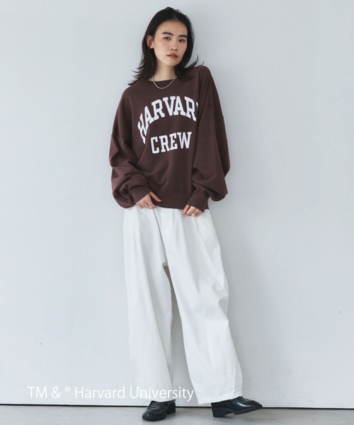 GOOD ROCK SPEED(グッドロックスピード)の「【GOOD ROCK SPEED】HARVARD Sweat(スウェット・レディース・ブラウン・FREE)」の10枚目の写真