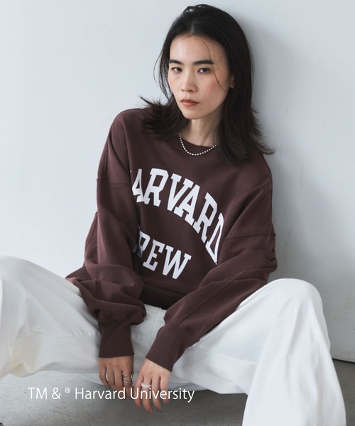 GOOD ROCK SPEED(グッドロックスピード)の「【GOOD ROCK SPEED】HARVARD Sweat(スウェット・レディース・ブラウン・FREE)」の22枚目の写真