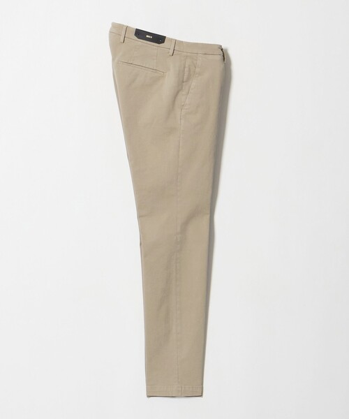 BRIGLIA 1949(ブリリア)の「【別注】<BRIGLIA 1949>ツイル ノープリーツ パンツ(チノパンツ・メンズ・オリーブ/ネイビー/ベージュ・50/46/48)」の4枚目の写真