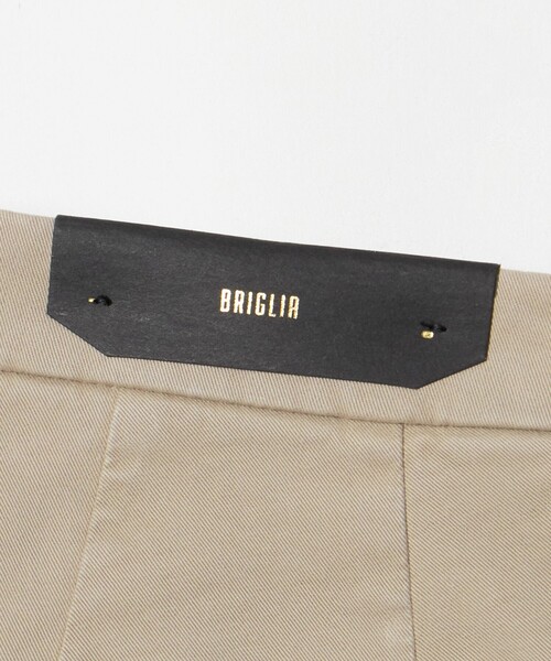 BRIGLIA 1949(ブリリア)の「【別注】<BRIGLIA 1949>ツイル ノープリーツ パンツ(チノパンツ・メンズ・オリーブ/ネイビー/ベージュ・50/46/48)」の10枚目の写真