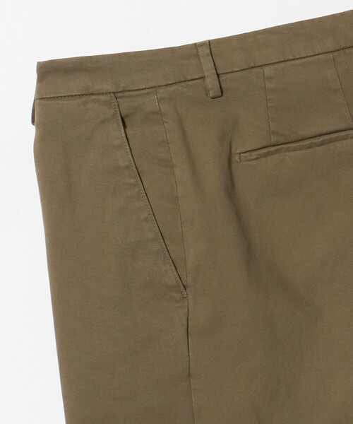 BRIGLIA 1949(ブリリア)の「【別注】<BRIGLIA 1949>ツイル ノープリーツ パンツ(チノパンツ・メンズ・オリーブ/ネイビー/ベージュ・50/46/48)」の12枚目の写真