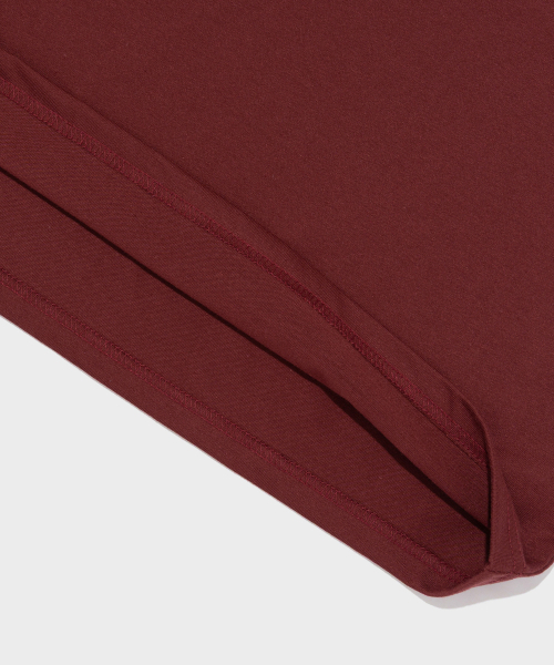 TAILOR STUDIO（テーラースタジオ）の「テイラー チェック アーク ロゴ 半袖Tシャツ (ワイン)（Tシャツ/カットソー・レディース・その他・2XL/X-LARGE/SMALL/MEDIUM/LARGE）」の5枚目の写真