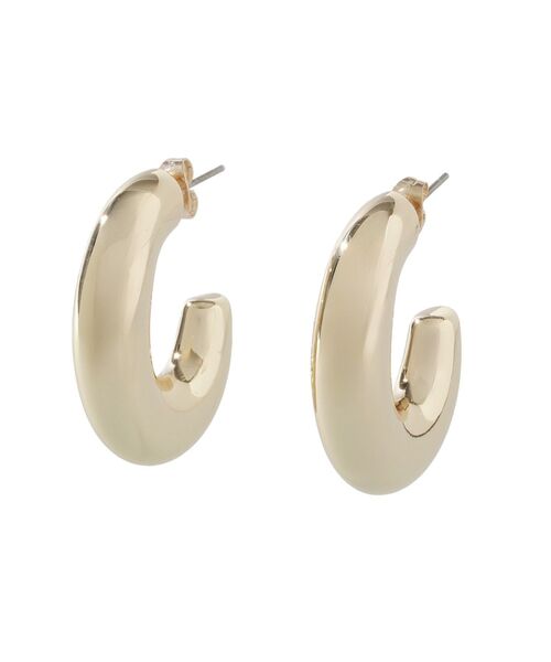 YECCA VECCA(イェッカヴェッカ)の「ワイドフープピアス(ピアス(両耳用)・レディース・ゴールド/シルバー・FREE)」の9枚目の写真